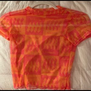 Inamorata bambi mesh baby tee